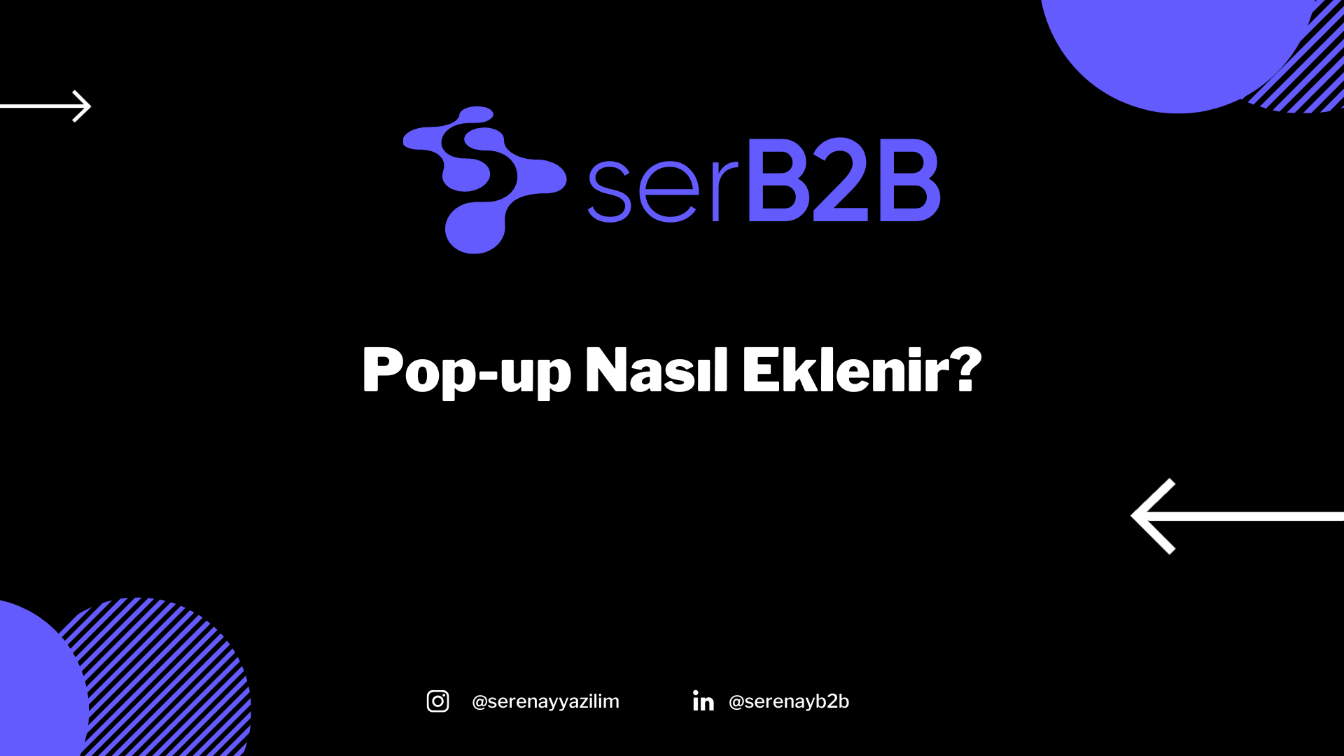 Pop-up Nasıl Eklenir?